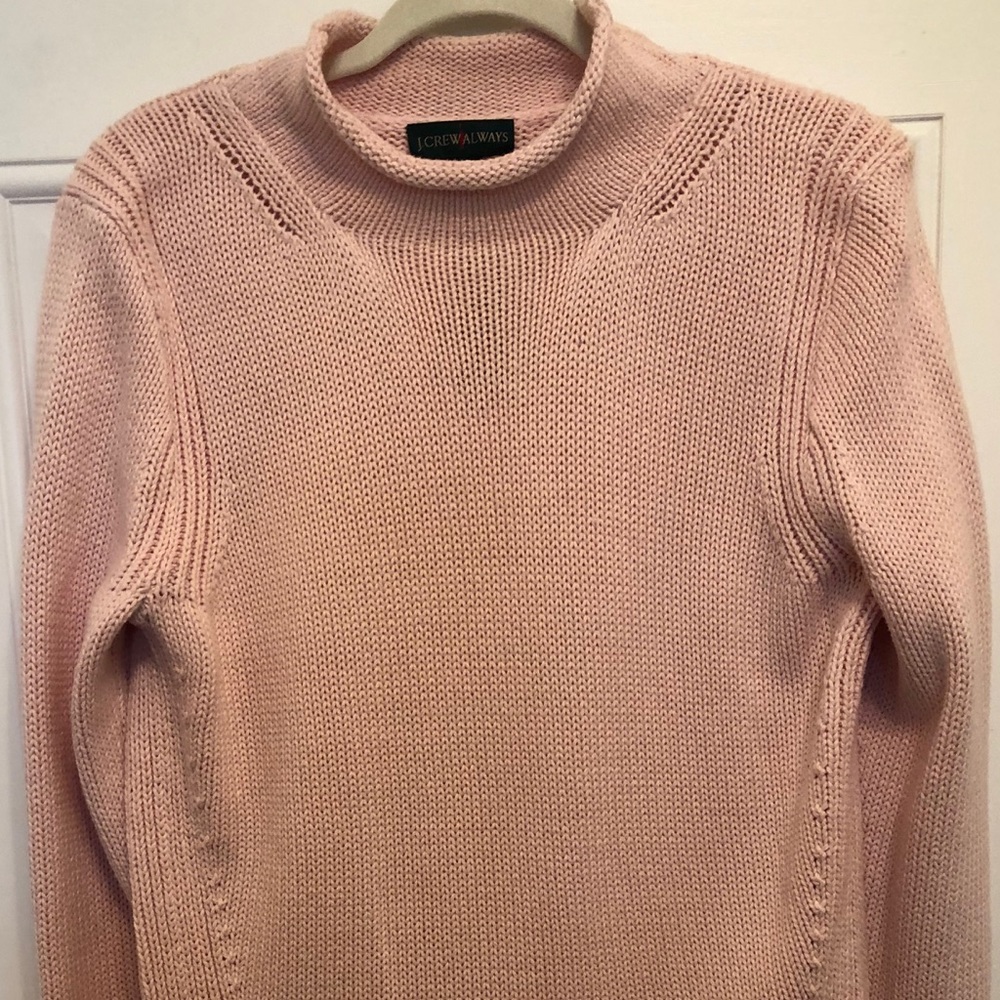 Pretty in Pink cotton oversized sweater